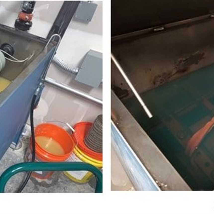 Water Removal using the Oil Scrubber on a Hydraulic Elevator